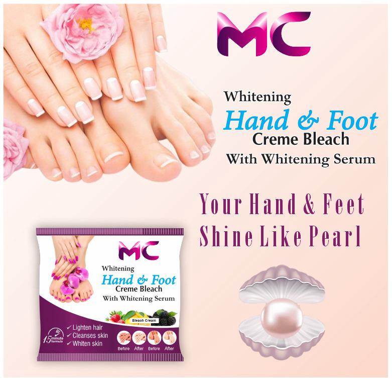 Mc hand and foot bleach cream